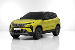 Tata Harrier Color Sunlit Yellow